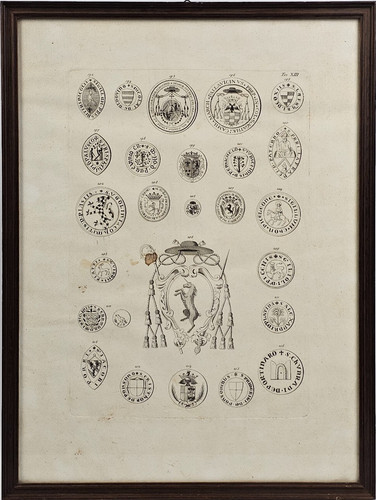 Stampa antica sigilli - stampa,