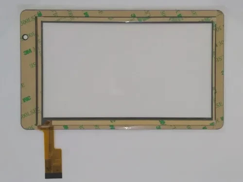 Touch screen bianco con - con, vetro