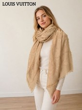 Scialle monogramma usato - , ky328
