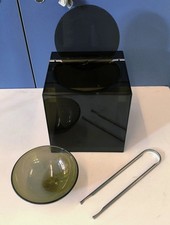 Secchiello Portaghiaccio in Plexiglass Fumè Design OPI per CINI & NILS Vintage A