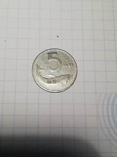 Moneta lire delfino - lire,