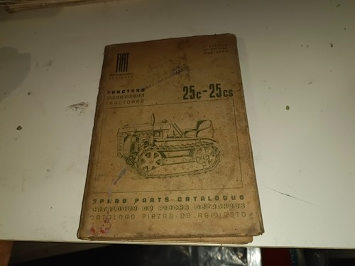 Fiat 25c catalogo parti - 25c-cs,