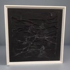 ? ARTURO CARMASSI (1925 -2015?? Wikipedia Tecnica mista su tela +corn. 54x54