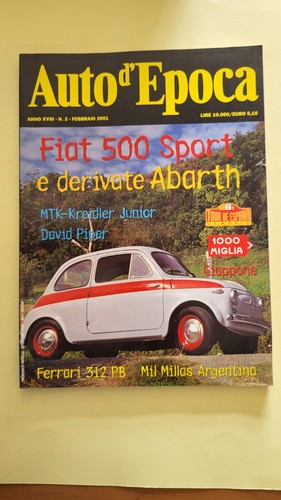 Auto epoca 2001 - 2,