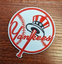 New York Yankees Patch MLB Baseball Ricamato Ferro su Patch 2,5x2,75"