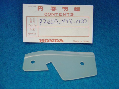 Honda placca plastica - in,