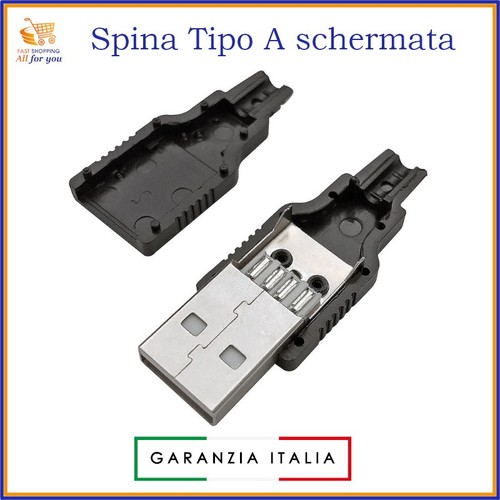 Spina connettore usb maschio - spina,