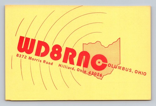 Radioamatore qsl wd8rnc - radioamatore,