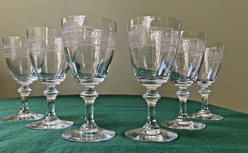 Verres baccarat saint louis - 6,