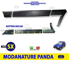 Fasce laterali Fiat Panda Hobby Modanatura Portiere Bottoni SX SIN plastiche da