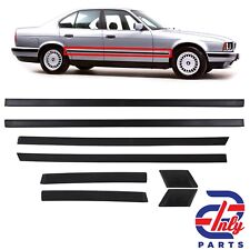 Set 8 pezzi modanature portiere paraurti modanature per BMW Serie 5 E34 (1988-1996)