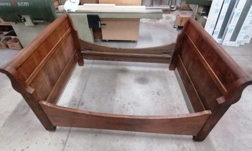 Letto vela noce - letto, a