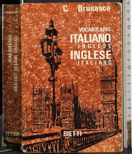 Vocabolario italiano inglese - italiano,