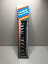 calendario perpetuo vintage 