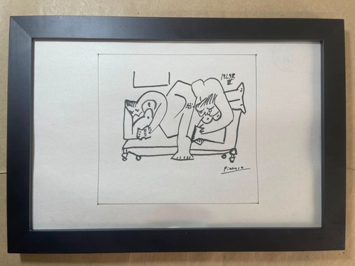 Pablo picasso dipinto olio - picasso, su