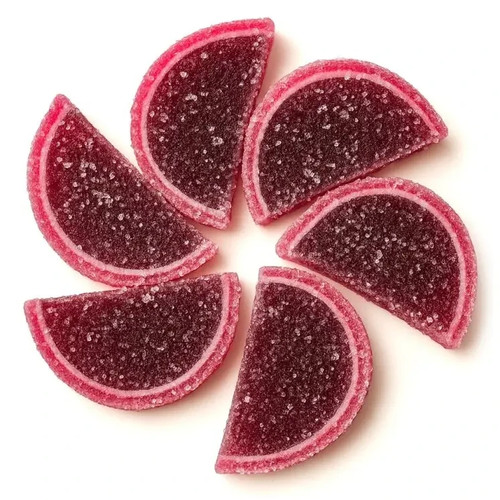Fette frutta gelatina di - di, in