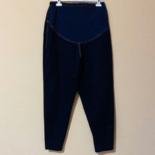 Prénatal Pantaloni Elasticizzati Blu Scuro XL Mamma 100% Cotone Made in Italy