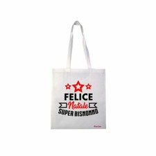 borsa poliestere 36x40 scritta