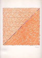 litografia Claudio Verna "Senza Titolo" - Firmato/SIgned