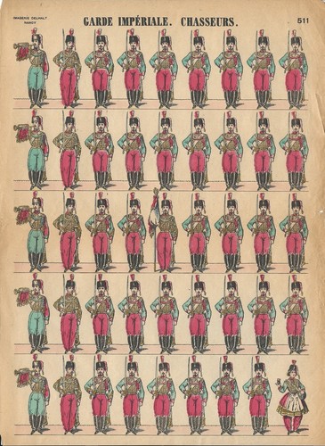 Stampa antica soldatini - stampa,