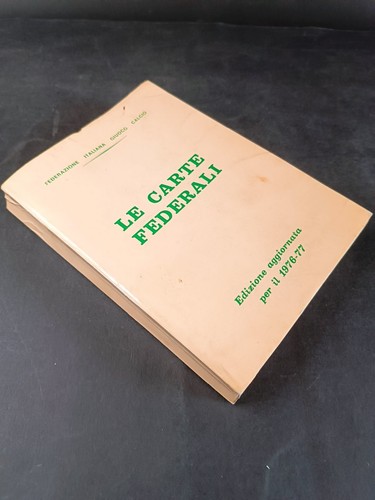 Libro carte federali - libro,