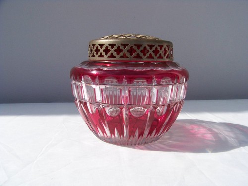 Vaso cristallo val saint - val,