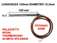 CANDELETTA  RESISTENZA ACCENSIONE PER STUFA  A PELLET 12,5 X 150mm - 350W F  