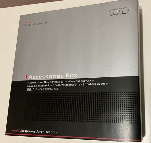 Cofanetto accessori box audi - accessori,