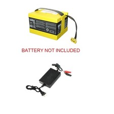 Caricabatteria clip 24v - 24v, per