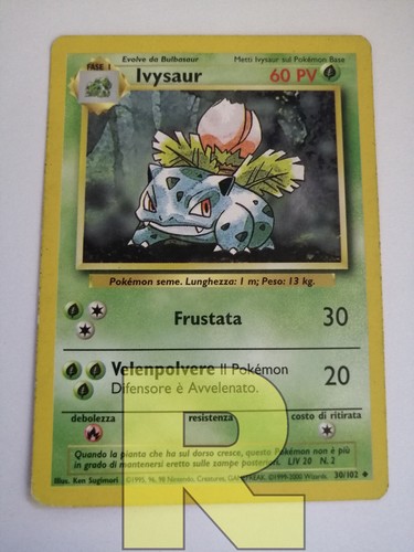 Ivysaur set base - base, 30/102