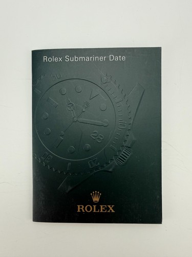 Rolex submariner libretto - libretto, data