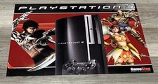 PlayStation 3 GameStop Marketing Retail Promo Insegna Display Sony PS3 24”x18”