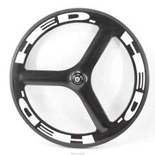 700C pista strada ingranaggio fisso bicicletta carbonio bici set ruote 3 razze cerchio tre razze