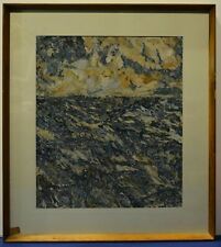 ALGARDI ALESSANDRO collage 1969 LA BURRASCA con dedica autografa