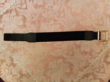 Cintura donna Sandro Ferrone Pelle colore nero ottone