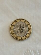 Moneta da 1 euro rara Portogallo 2005 europea