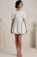 Abito jacquard donna nuovo con
