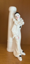 Portacandele statuina ceramica