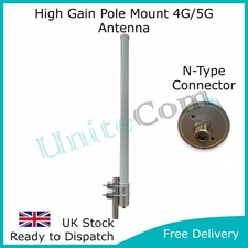 Antenna cellulare ad alto guadagno 4G/5G banda larga mobile O2 EE Vodafone tre antenne