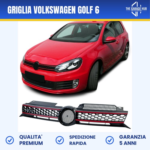 Griglia sportiva nera rossa - sportiva,