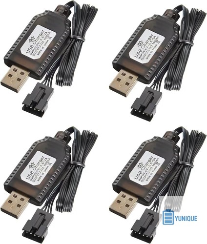 Caricabatterie usb 4v 2s - 4x, 7,4v