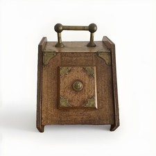 Antica scatola vintage rovere