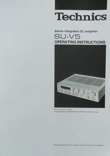 Technics amplificatore - technics, su-v5
