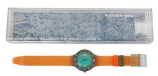 Orologio da Polso Swatch Scuba Medusa SDK102 1991  + Custodia