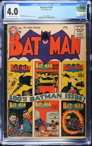 Batman 100 cgc - #100, 4.0