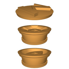 Custom Steering Wheel for Spektrum DX3R - Version 2