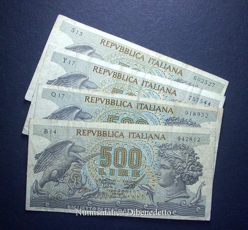 Repubblica italiana 500 - -, italiana-