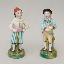 COPPIA ANTICHE STATUINE