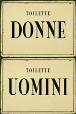 TARGA VINTAGE 2X CARTELLO