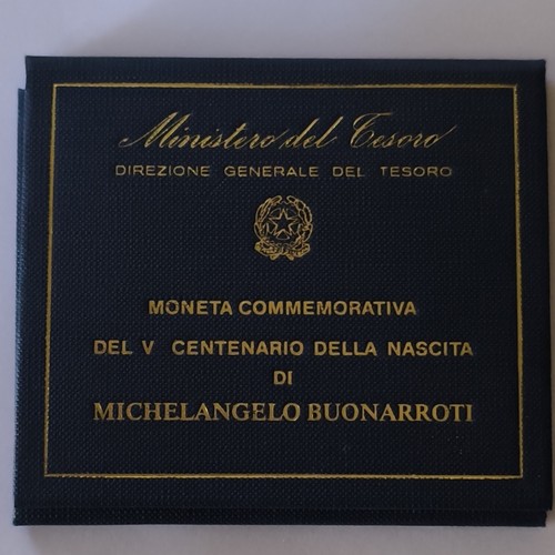 500 lire michelangelo - 500,